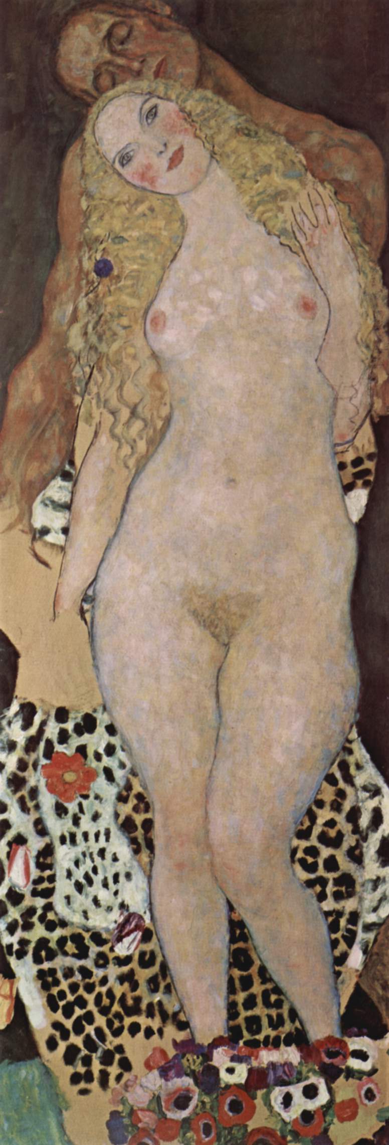Gustav Klimt - Adam and Eva, unfinished 1918